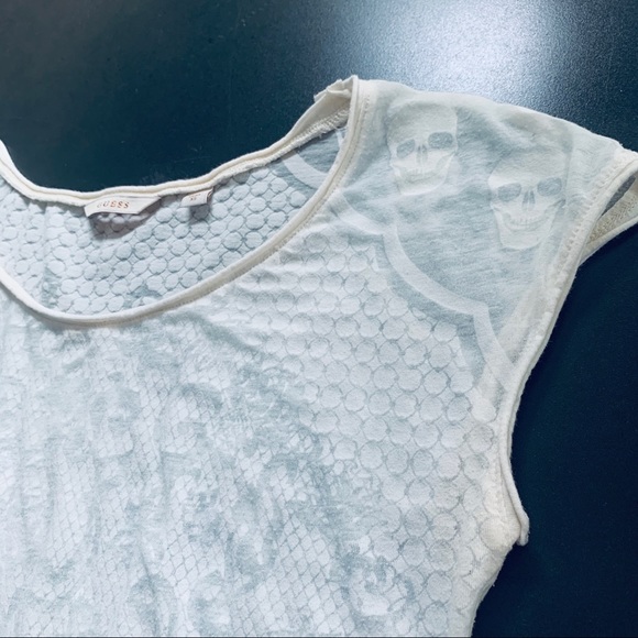 Guess | Cap Sleeve T-Shirt - Picture 4 of 8